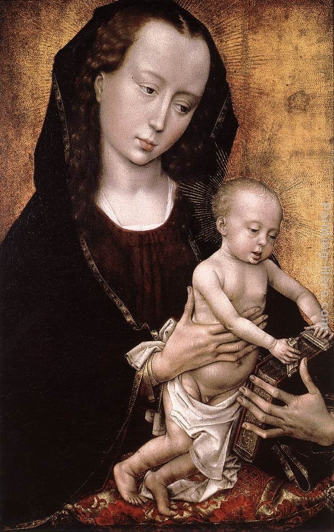 Rogier van der Weyden Portrait Diptych of Philippe de Croy left wing
